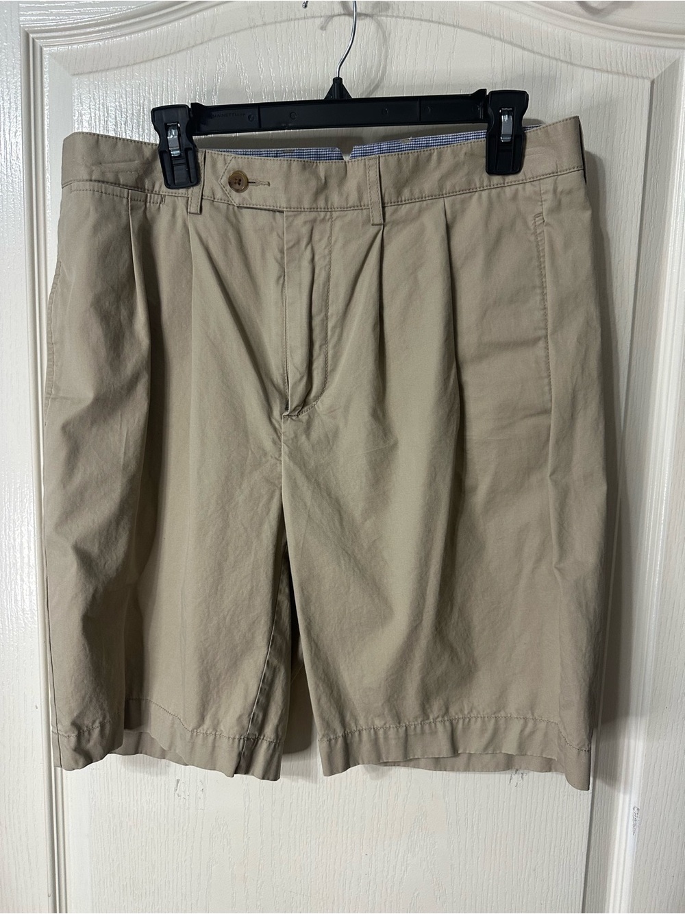 Daniel Cremieux Khaki Flat-Front Men's Shorts